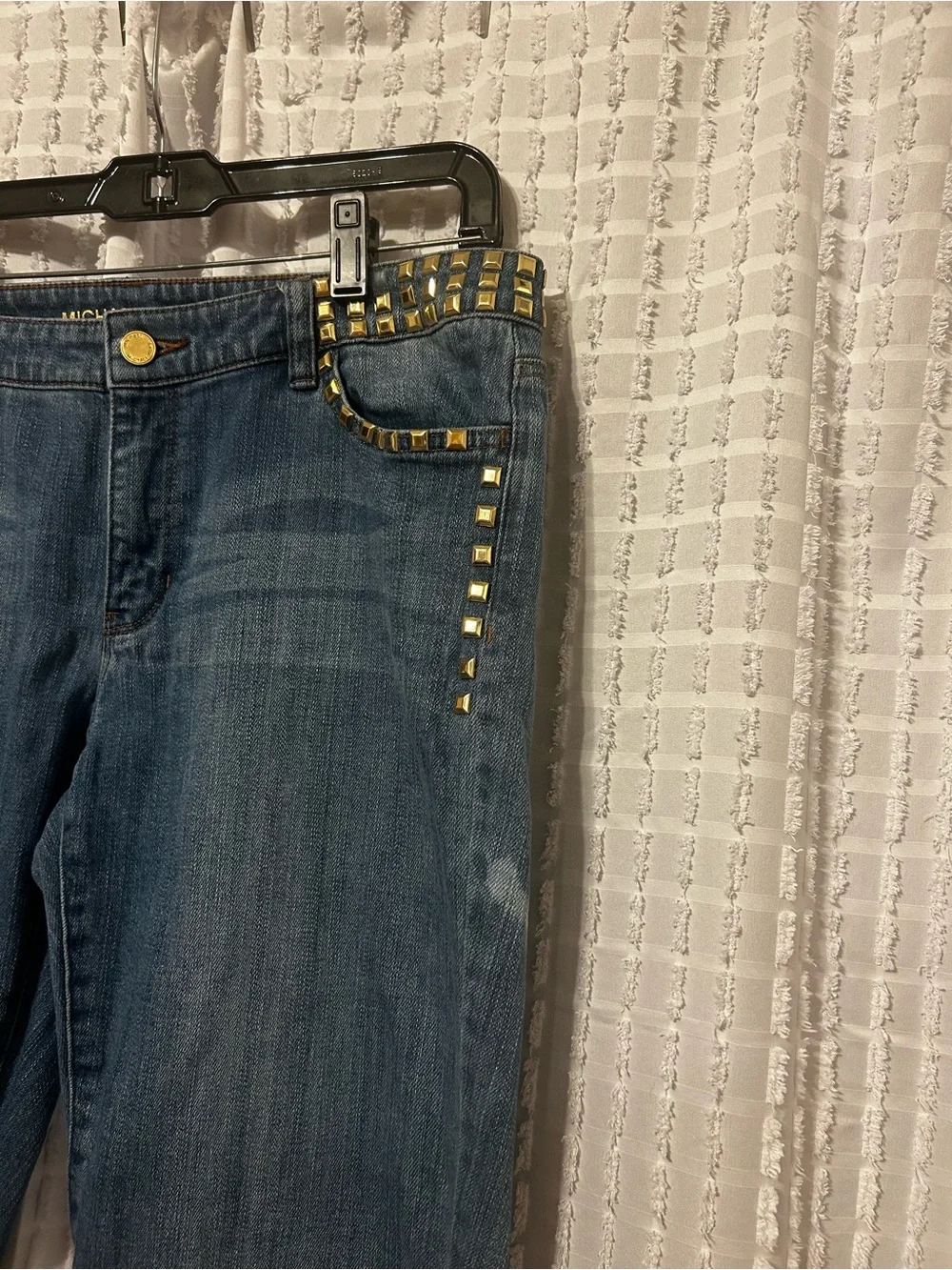 Michael Kors Women’s size 12 Skinny Jeans with Gold Studs
